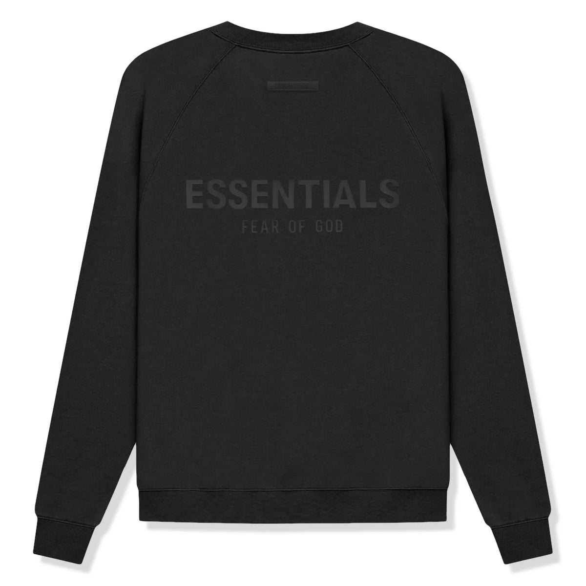 Fear of God Essentials Black Crewneck (SS21)