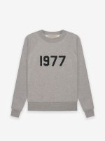 Essentials Crewneck 1977 Sweatshirts Dark Gray