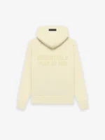 Essentials Fw22 Kids Fullzip Hoodies Canary