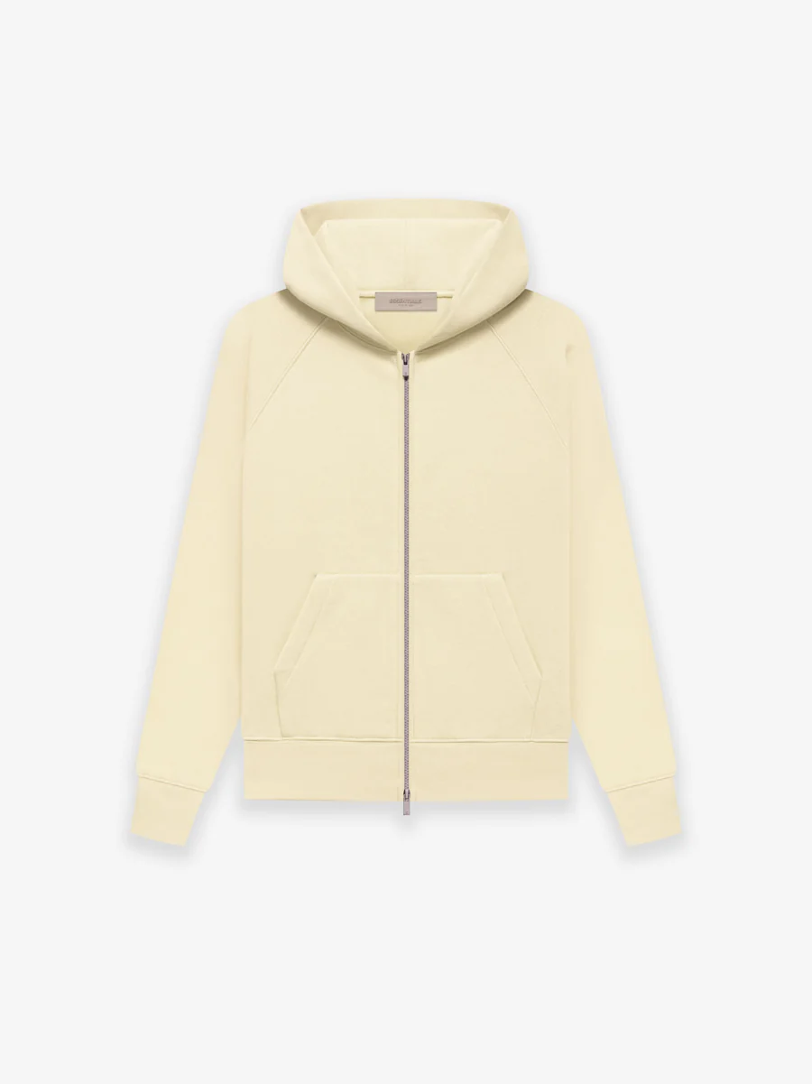 Essentials Fw22 Kids Fullzip Hoodies Canary Essentials Fw22 Kids Fullzip Hoodies Canary