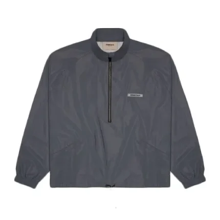 Essentials Half Zip Oversized Jacket