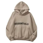 Knit Pullover Essentials Hoodie