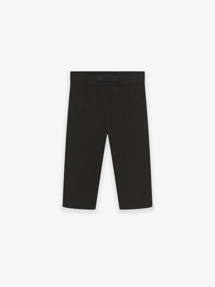 Essentials Womens Knit Rib Sport Short